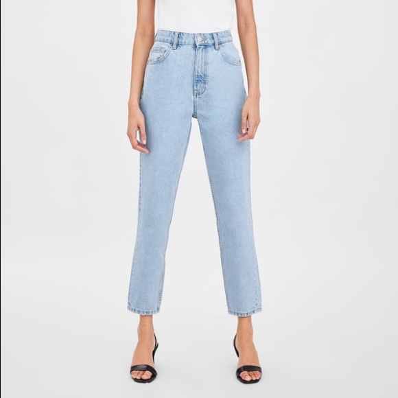ZARA Mom Jeans - Picture 1 of 3